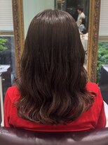 アピッシュ シェリ(apish cherie)&nbsp;コテ巻き風パーマデジタルパーマ伸ばしかけパーマ