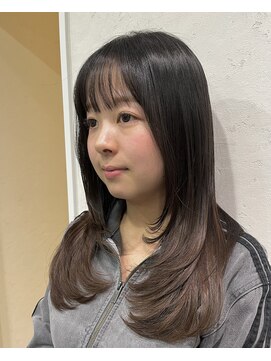 ニーフ 恵比寿(neaf) 髪質改善　ストレート　ワンカール　トリートメント　前髪