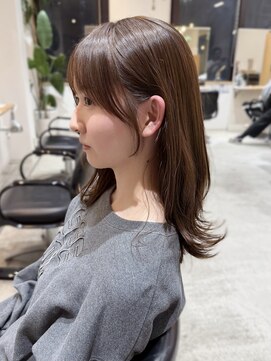 グリーン 町田(green) 【ミディアム】小顔になる顔まわりカット