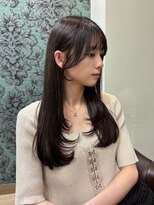 アクシス ナゴヤ(AXIS NAGOYA) 【なつミ】ミルクティーブロンド/ダークブルー/デジタルパーマ/