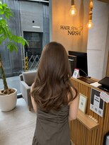 ヘアースパ ノッシュ 博多千代店(Hair Spa Nosh)&nbsp;ミルクティーブラウンカラー