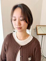 ヘアメイク バースデイ(Hair make Birth Day)&nbsp;ワンレングス/ワンレンボブ/ボブ/大分ボブ/流し前髪