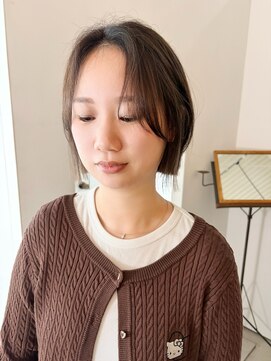 ヘアメイク バースデイ(Hair make Birth Day) ワンレングス/ワンレンボブ/ボブ/大分ボブ/流し前髪