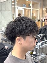 クリアバイフォレスト 流山おおたかの森(Clear by Forest.)&nbsp;刈り上げショートマッシュ×ツイストスパイラルパーマ