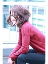 ヘアサロンエム 大宮東口(HAIR SALON M) セミウェット前下がりボブ