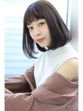 ネオリーブ ジューク 日吉店(Neolive JuQ) 【日吉 neolive】上品フォルムの大人ボブボブ×ダークアッシュ