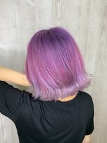 ヘアーアンドライフミルコ(miRuko) 紫陽花カラー