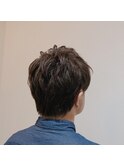 エアリーな動きのでる束感スタイル