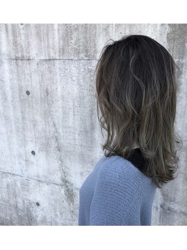アンルーク ヘア(+1 unluke hair) [+1unluke]Ocean Blue×balayage