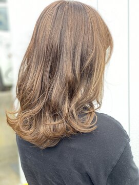 カラリア(COLORIA) 【ブリーチなし☆】イルミナカラー！透明感ベージュ♪