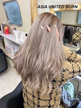 エイジア ユナイテッド バーン(ASIA UNITED BURN) ◆ASIA◆ silver gray