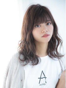 ロンドプランタン 恵比寿(Lond Printemps) 【lond printemps水野】毛先ミックスデジタルパーマミディ