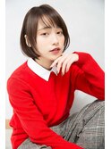 ナチュラルストレートボブ