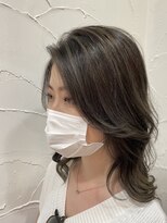 アン(Hair make un)&nbsp;【ハイライトカラー】透明感抜群ハイライトハイライト♪