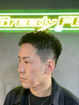 グリーディーフォックス 代々木(Greedy FOX) かき上げヘア/サイドパート/韓国マッシュ/フェードカット/代々木