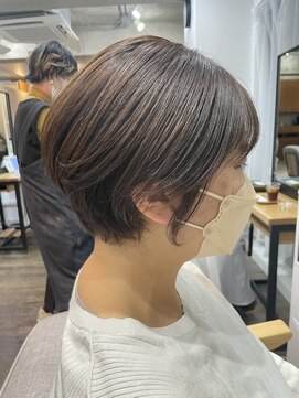 ヘアアンドメイク スタジオ ミムロ(HAIR&MAKE STUDIO MIMURO) コンプレックスを克服ショート