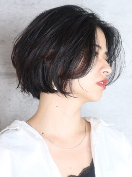 ビュートリアム ギンザ(BEAUTRIUM) 前髪長め＊動きのあるショートボブ