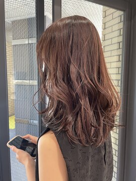 アールヘア ナチュラルアンドオーガニックサロン ローレイヤーミディアム【オレンジブラウン】20代×30代×40代