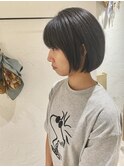 ナチュラルショートボブ