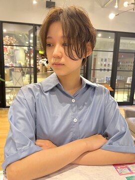 ジアン バイ ミルボン NU茶屋町+(GIEN by milbon) 今季のトレンドセンターパートショートで大人女性に！田中俊成