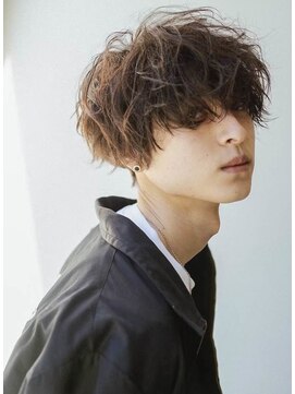 フレイムス ヘアアンドリラックス 大宮東口店(Frames) ミディアムマッシュツイスト【フレイムス大宮】