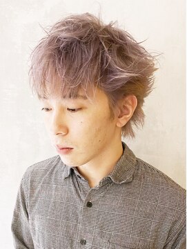 アイティーバイアルバム 下北沢店(IT by ALBUM) メンズパンキッシュ_アップバングコンマヘア_ba395341