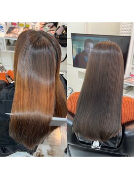 ワンヘアーアシスト(ONE HAIR assist) 【ONE HAIR】プルスイルミナカラー☆グレージュカラー