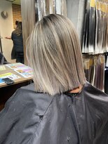 ラフ(LAFF)&nbsp;#黒髪#ボブルフ#ネビージュ#小顔#ワンレン