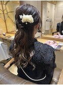 【大畑】ロング×ハーフアップ