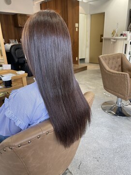 フツーロ 栄(FUTURO) プルエクステ　エクステ　グラデーション　ブラウンヘア