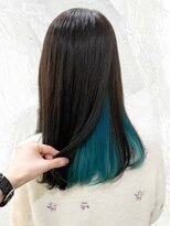 オーヘアー 南柏(OxO Hair)&nbsp;ビビットブルー/インナーカラー[南柏]