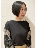 前下がりボブ