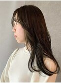 【 オリーブベージュ × オルチャンヨシンモリヘア 】浅野美紀