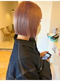 ショートカット丸みショート耳掛けひし形小顔 20代30代新潟万代