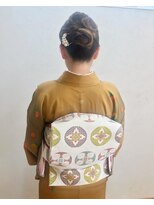 ミルカ(MIRKA)&nbsp;夜会巻き 着物 凛としたスタイル