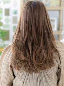 カバーヘア イヴ 戸頭店(COVER HAIR EVE) 顔周りレイヤー外国人風ハイライトカラーTb5戸頭20代30代40代