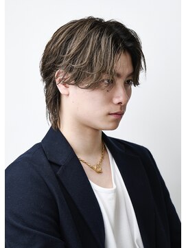 オーシャントーキョー(OCEAN TOKYO) 韓国ヘアカルマパーマカルマバングセンターパートウルフ