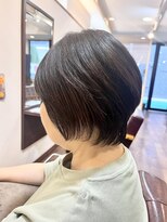 ヘアー グリーン(hair green) えり足くびれショート30代40代50代【髪質改善/百合ヶ丘】