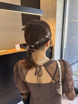 ジゼル 宗像(GiseL) タイトヘア / お呼ばれヘアセット / HiROEヘアセット