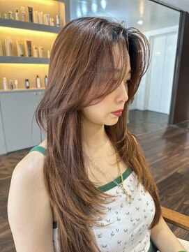 シェノン 心斎橋(CHAINON) ワンホンヘア/レイヤーカット/韓国ヘア/髪質改善