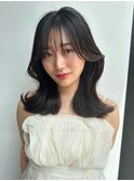 大人美人外ハネくびれヘア