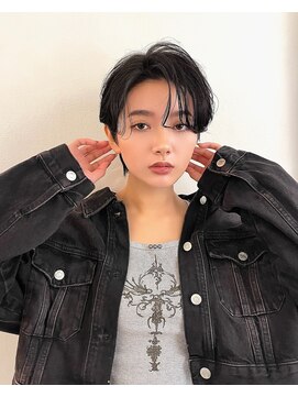 ミンクス 銀座店(MINX) かきあげハンサムショート