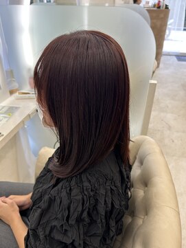 ネモネ バイ ミリー 梅田茶屋町(nemone by milly) オレンジブラウンカラー