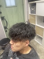 ミオ(Mio) 滋賀/南草津/メンズ美容室/波巻きツイストスパイラルパーマ
