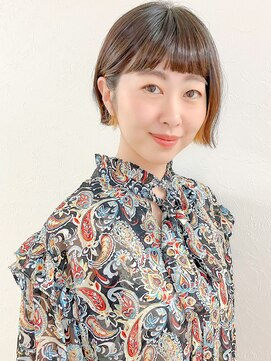 ユーフォリア バイ ホラン(Euphoria by HoLan) 札幌ショート☆切りっぱなしショートボブ×インナーカラー