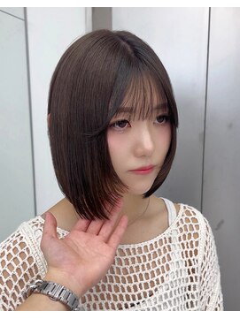 ビューナゴヤ 名駅(VIEW NAGOYA) 前髪カタログ/イメチェンスタイル/ウェーブパーマ/ミディ