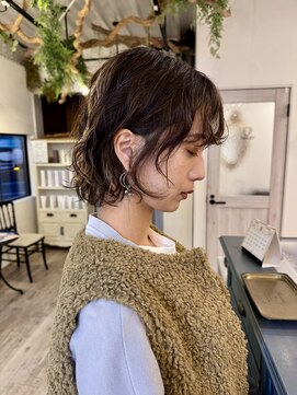 リリィ 津南店(Lilie) パーマウルフボブ