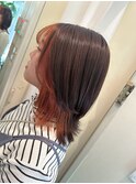 インナーカラー/イヤリングカラー/フェイスフレーミング