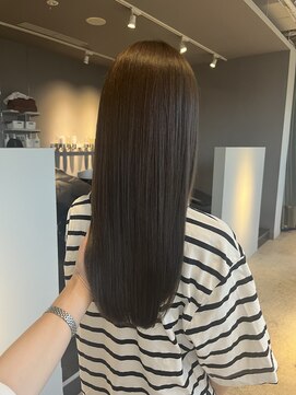 ヘアーエスクールシーユー 枚方T-SITE店(hair S.COEUR×Cu) 【髪質改善】水素トリートメント/大阪枚方美容室