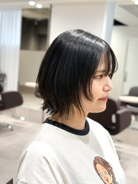 シュク 高円寺(SYUK) 顔まわりレイヤーボブ/くびれボブウルフ/SYUK高円寺/【坂元】